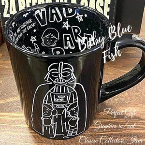 Star Wars Best Dad In The Galaxy Dark Vader Mug (RARE)!
